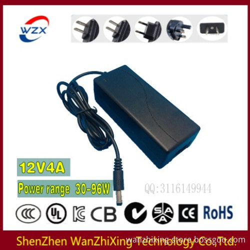 12V 5A AC/DC Adapter for Laptop (WZX-08P-96W)